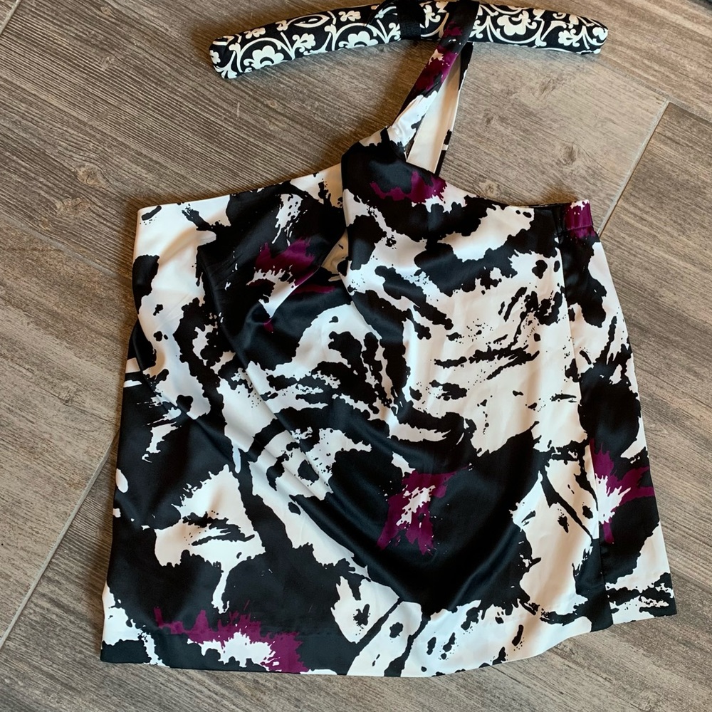 The Limited half-shoulder blouse